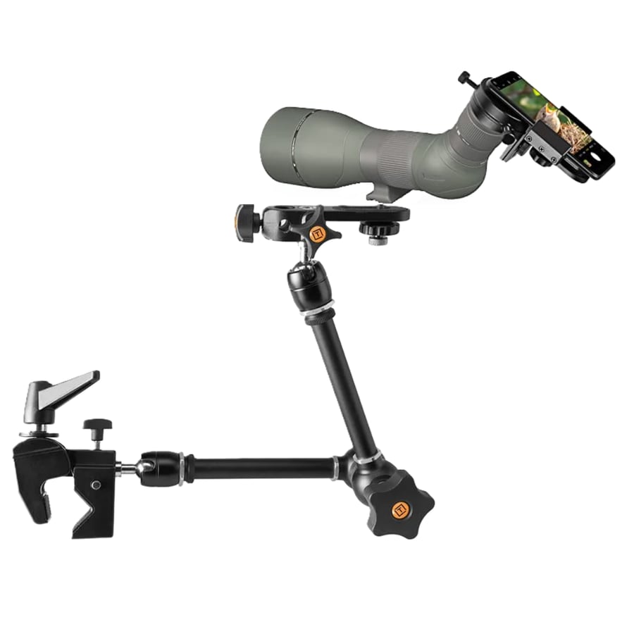 Articulating Arm with Attachments for Wheelchair