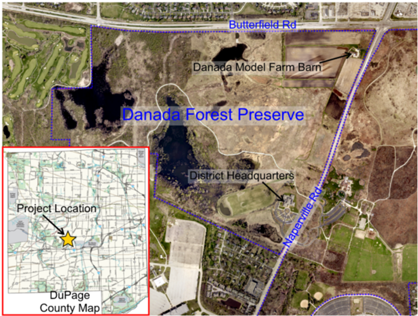 Danada Model Farm Map