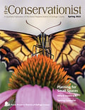 Cover of spring 2022 Conservationist