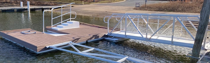 kayak launch at Silver Lake