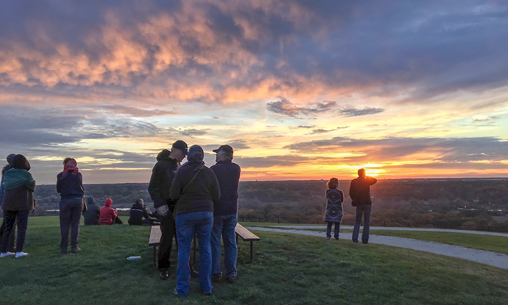 sunset-hike