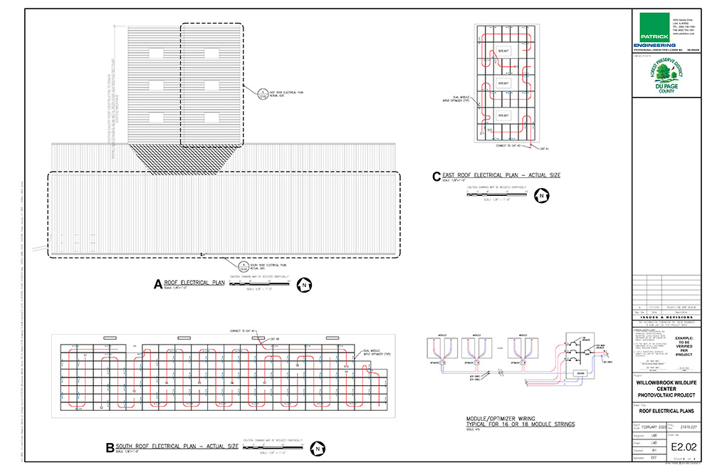 Willowbrook Solar Layout plan