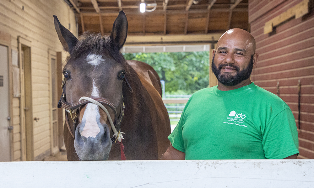 Lara And Horse